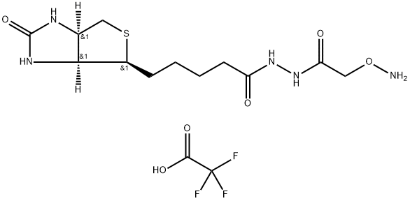 Aldehyde Reactive Probe (trifluoroacetate salt) Struktur