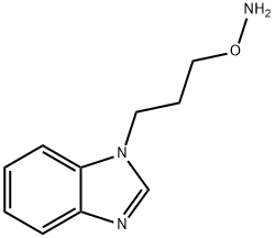 1H-Benzimidazole,1-[3-(aminooxy)propyl]-(9CI) Struktur