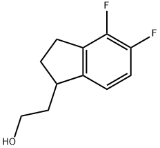 1H-Indene-1-ethanol,4,5-difluoro-2,3-dihydro-(9CI) Struktur