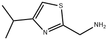 2-Thiazolemethanamine,4-(1-methylethyl)-(9CI) Struktur