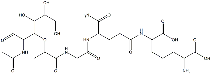 muramyl tripeptide Struktur