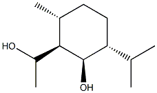 Cyclohexanemethanol, 2-hydroxy--alpha-,6-dimethyl-3-(1-methylethyl)-, (-alpha-R,1R,2S,3R,6R)- (9CI) Struktur