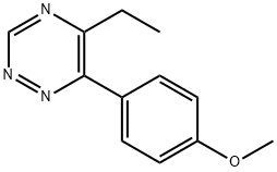 1,2,4-Triazine,5-ethyl-6-(4-methoxyphenyl)-(9CI) Struktur