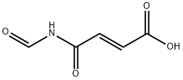 2-Butenoic acid, 4- (formylamino)-4-oxo-, (E)- Struktur