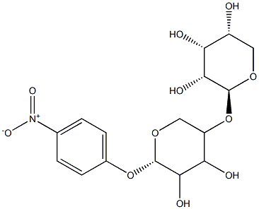 p-Nitrophenyl beta-D-xylobioside Struktur