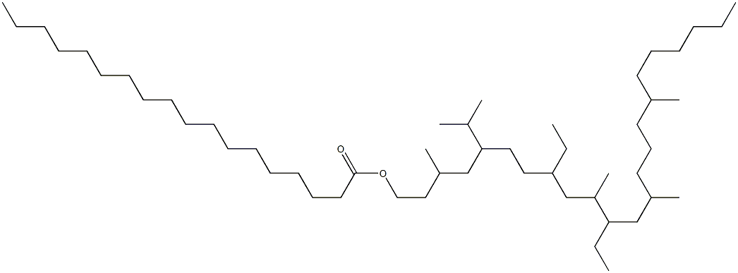 Octadecanoic acid, C32-36-branched alkyl esters Struktur