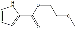 1H-Pyrrole-2-carboxylicacid,2-methoxyethylester(9CI) Struktur