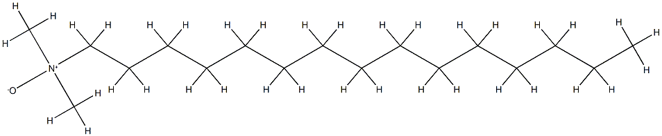 Amines, C12-18-alkyldimethyl, N-oxides  Struktur