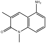 2(1H)-Quinolinone,5-amino-1,3-dimethyl-(9CI) Struktur