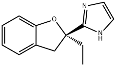 1H-Imidazole,2-[(2R)-2-ethyl-2,3-dihydro-2-benzofuranyl]-(9CI) Struktur