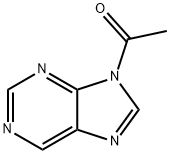 9H-Purine, 9-acetyl- (6CI,7CI,9CI) Struktur