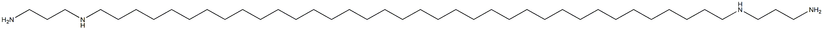 Amines, N,N-bis(3-aminopropyl)-C36-alkylenedi- Struktur