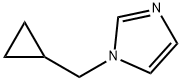 1H-Imidazole,1-(cyclopropylmethyl)-(9CI) Struktur