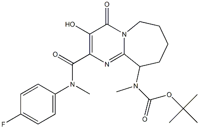 azepin-10-yl]methyl-, 1,1-dimethylethyl ester Struktur