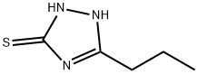 3H-1,2,4-Triazole-3-thione,1,2-dihydro-5-propyl-(9CI) Struktur