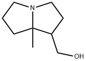 1H-Pyrrolizine-1-methanol,hexahydro-7a-methyl-(9CI) Struktur