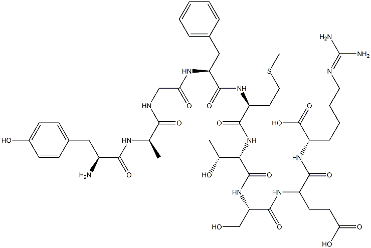 beta-lipotropin(61-69), 2-alanyl-69-homoarginine- Struktur