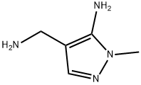 1H-Pyrazole-4-methanamine,5-amino-1-methyl-(9CI) Struktur