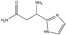 1H-Imidazole-2-propanamide,beta-amino-(9CI) Struktur