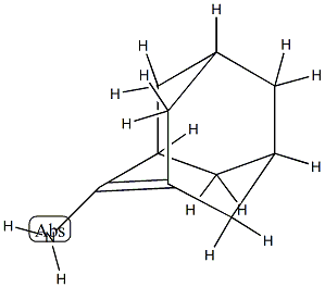 Tricyclo[3.3.1.13,7]dec-1-en-2-amine (9CI) Struktur