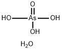 ARSENIC ACID,HEMIHYDRATE Struktur