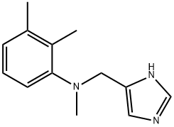 1H-Imidazole-4-methanamine,N-(2,3-dimethylphenyl)-N-methyl-(9CI) Struktur