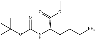 Boc-L-Ornithine methyl ester Struktur