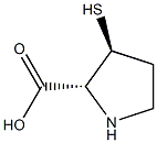 D-Proline, 3-mercapto-, (3R)-rel- (9CI) Struktur