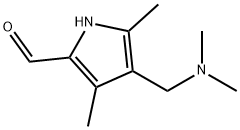 1H-Pyrrole-2-carboxaldehyde,4-[(dimethylamino)methyl]-3,5-dimethyl-(9CI) Struktur