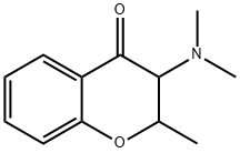 4-Chromanone,3-(dimethylamino)-2-methyl-(8CI) Struktur