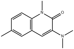 2(1H)-Quinolinone,3-(dimethylamino)-1,6-dimethyl-(9CI) Struktur