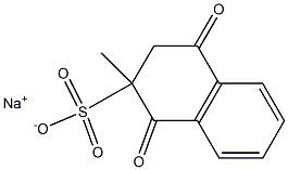 Bisulfite sodique de menadione Struktur