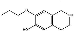 6-Isoquinolinol,1,2,3,4-tetrahydro-1-methyl-7-propoxy-(9CI) Struktur