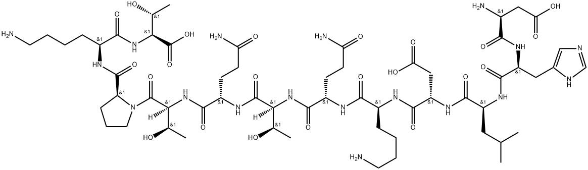 MONOCYTE CHEMOTACTIC PROTEIN-1 (65-76) (HUMAN) Struktur