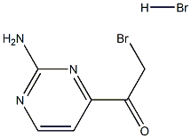 1-(2-AMinopyriMidin-4-yl)-2-broMoethanone hydrobroMide Struktur