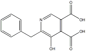 Cinchomeronic  acid,  6-benzyl-5-hydroxy-  (5CI) Struktur