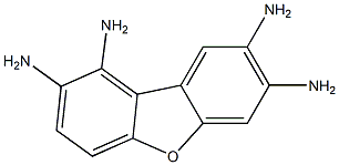 1,2,7,8-Dibenzofurantetramine Struktur