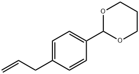 1,3-Dioxane,2-[4-(2-propenyl)phenyl]-(9CI) Struktur