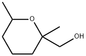 (2,6-dimethyloxan-2-yl)methanol Struktur