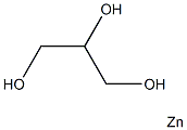 zinc monoglycerolate Struktur