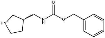 benzyl N-[(3R)-pyrrolidin-3-ylMethyl]carbaMate Struktur