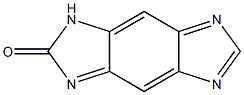 Benzo[1,2-d:4,5-d]diimidazol-2(1H)-one  (6CI) Struktur