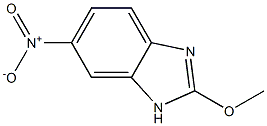 1H-Benzimidazole,2-methoxy-6-nitro-(9CI) Struktur