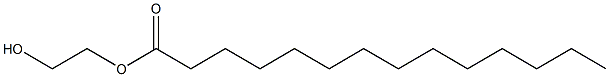 Poly(oxy-1,2-ethanediyl), .alpha.-(1-oxotetradecyl)-.omega.-hydroxy- Struktur