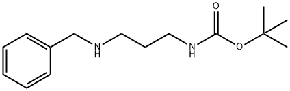 Tert-Butyl N-[3-(Benzylamino)Propyl]Carbamate(WXC03618) Struktur