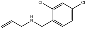 [(2,4-ジクロロフェニル)メチル](プロプ-2-エン-1-イル)アミン 化學(xué)構(gòu)造式