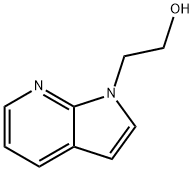 1-(2-hydroxyethyl)-7-azaindole Struktur