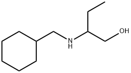 2-[(cyclohexylmethyl)amino]butan-1-ol Struktur