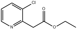 ethyl 2-(3-chloropyridin-2-yl)acetate Struktur