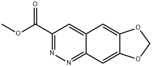 METHYL [1,3]DIOXOLO[4,5-G]CINNOLINE-3-CARBOXYLATE Struktur